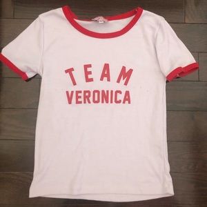 TEAM VERONICA SHIRT (CROPPED AND TIGHT FIT)